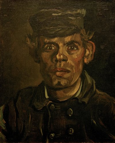 Bir köylünün portresi, 1885. by Vincent van Gogh