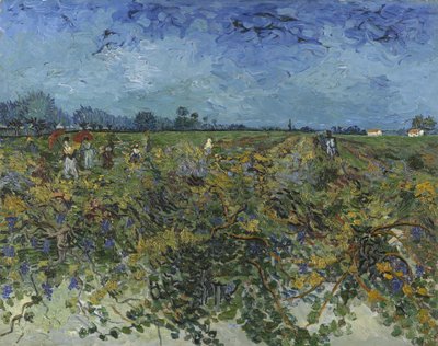 Yeşil Bağ, 1888. by Vincent van Gogh
