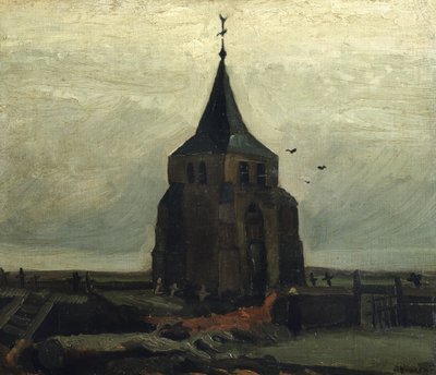 Eski Kule, 1884. by Vincent van Gogh