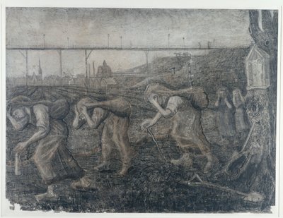 Yükün taşıyıcıları, 1881. by Vincent van Gogh