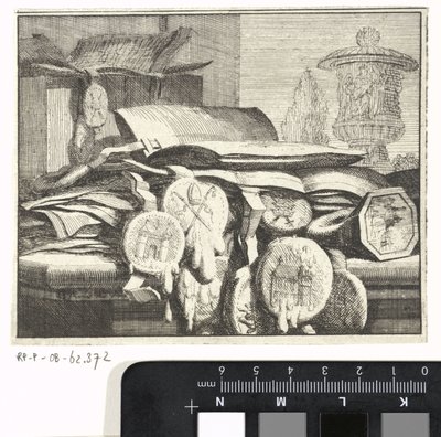 Erimiş mühürler ve bir mühür yüzüğü by Vincent Laurensz. van der Vinne (II)