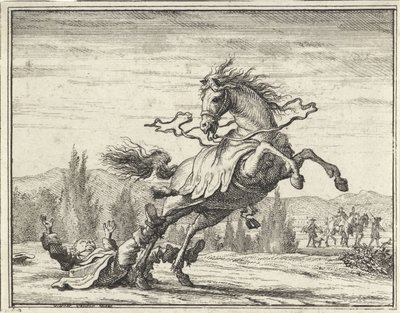 Adam attan düşüyor by Vincent Laurensz. van der Vinne (II)