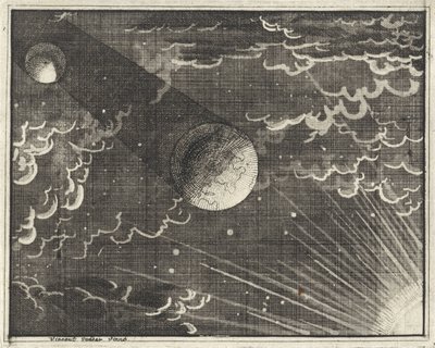 Güneş, Dünya ve Ay by Vincent Laurensz. van der Vinne (II)
