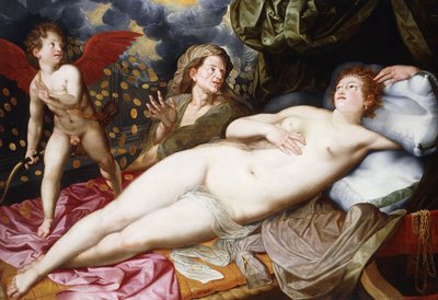Danae, by Vincent Sellaer