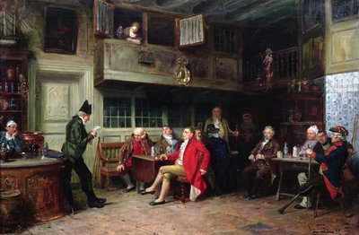 Kalabalıklar ile pub iç by Vincent Stoltenberg Lerche