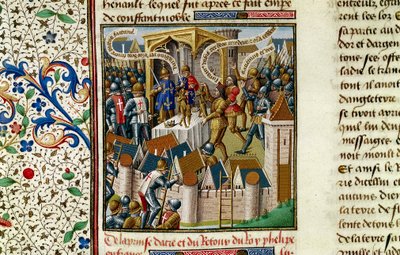 Akka'nın Ele Geçirilmesi, c1191, 15. yüzyıl by Vincent of Beauvais