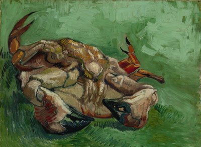 Sırt üstü yatan bir yengeç, 1889 by Vincent van Gogh