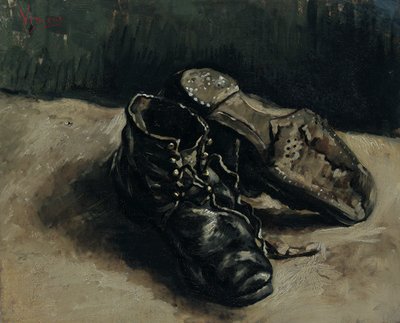 Bir çift ayakkabı, 1886 by Vincent van Gogh