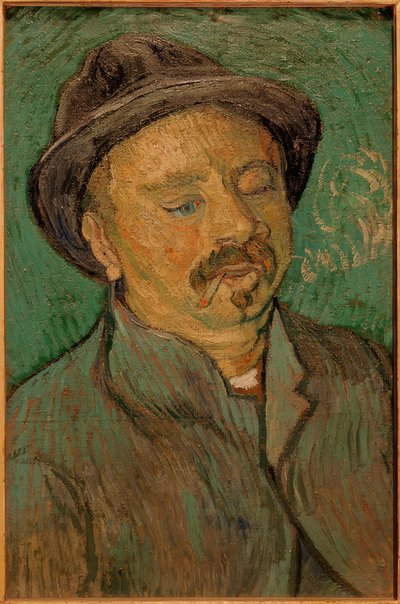 Tek gözlü bir adamın portresi by Vincent van Gogh