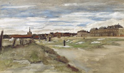 Scheveningen'de ağartma by Vincent van Gogh