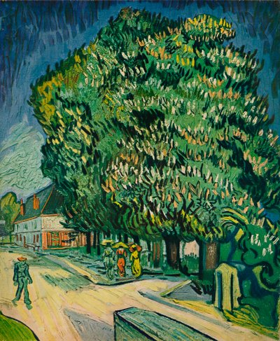 Çiçek Açan Kestane Ağaçları, 1890 by Vincent van Gogh