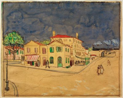 sarı ev by Vincent van Gogh