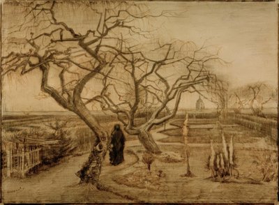 Kışın bahçe by Vincent van Gogh