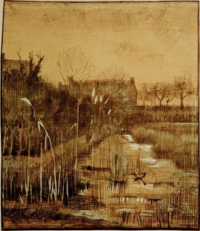 Graben by Vincent van Gogh