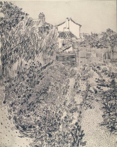 Küçük yazlık bahçe by Vincent van Gogh