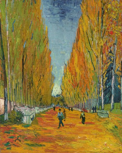 ""Alyscamps Sokağı"" Vincent Van Gogh