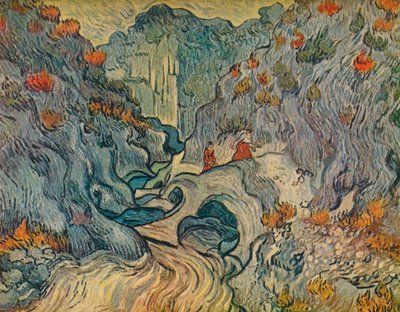 Dağ Geçidi, 1889 by Vincent van Gogh