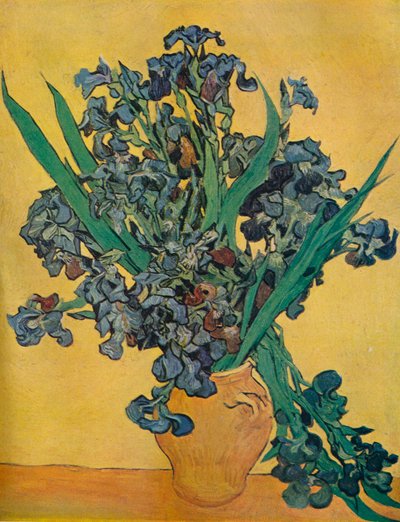 Natürmort: Süsenler, 1890 by Vincent van Gogh