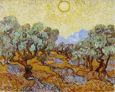 Zeytin ağaçları by Vincent van Gogh