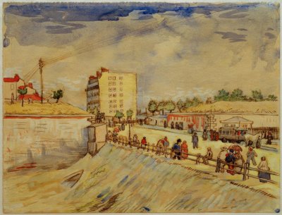 Paris şehir kapısı by Vincent van Gogh