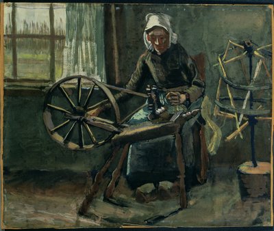Köylü Kadın Bobin Sarma by Vincent van Gogh