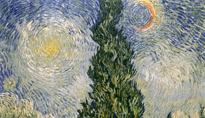Selvili yol by Vincent van Gogh