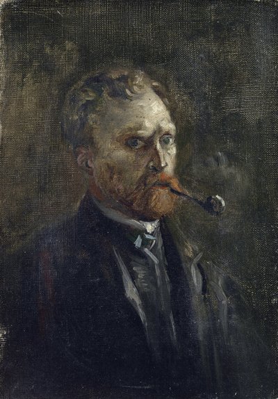 Otoportre par Gogh, Vincent, van (1853-1890). Tuval üzerine yağlı boya, ebat : 27,2x19 by Vincent van Gogh