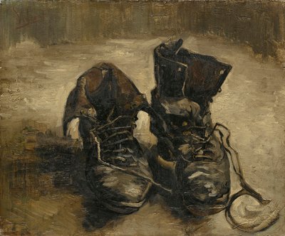 Ayakkabı, 1886 by Vincent van Gogh