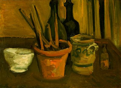 Bir Saksıdaki Boya Fırçalarının Natürmortu by Vincent van Gogh