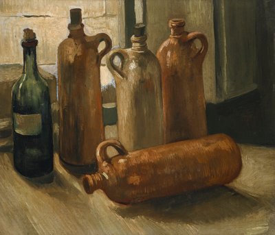Beş Şişe ile Natürmort by Vincent van Gogh