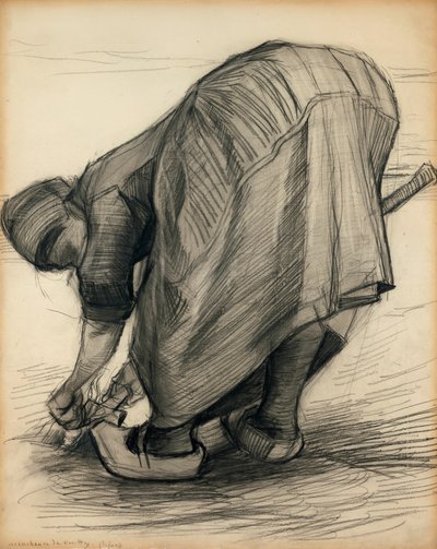 havuç çekici by Vincent van Gogh