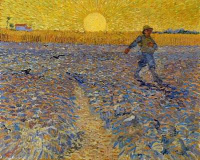 Ekici, c.1888 (tuval üzerine yağlıboya) by Vincent van Gogh