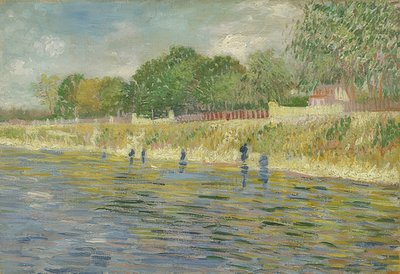 Seine Bankası. Paris, Mayıs-Temmuz 1887 by Vincent van Gogh