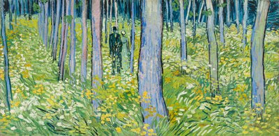 İki Figürlü Çalılık by Vincent van Gogh
