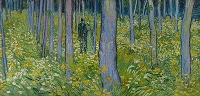 İki Figürlü Çalılık by Vincent van Gogh