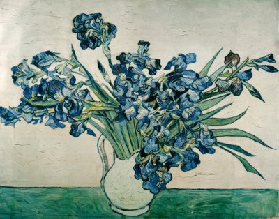 Süsen vazo by Vincent van Gogh