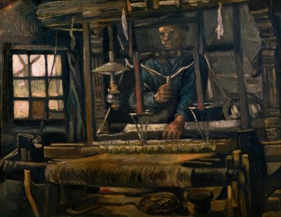 Weber am Webstuhl by Vincent van Gogh