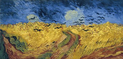 kargalar ile buğday tarlası by Vincent van Gogh