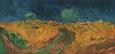 Kargalarla Buğday Tarlası, Temmuz 1890, 1947. by Vincent van Gogh