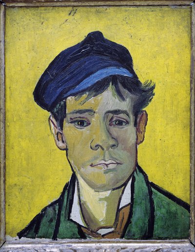 şapkalı genç adam by Vincent van Gogh