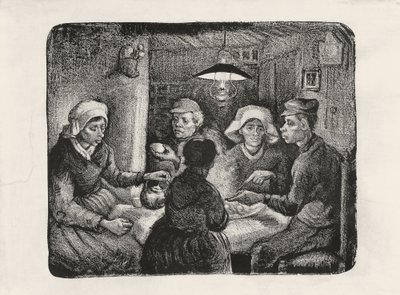 Patates Yiyenler by Vincent van Gogh