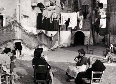Chioggia Caddesi (siyah-beyaz fotoğraf) by Vincenzo Balocchi