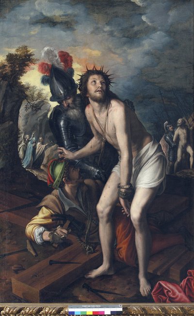 İsa çarmıha gerildi by Vincenzo Campi