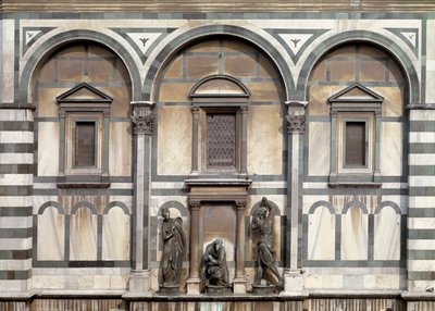 Vaftizci Yahya, Cellat ve Salome (Floransa Vaftizhanesinin detayı) - heykel 1571 by Vincenzo Danti