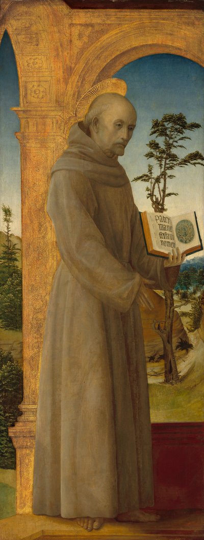 Siena Aziz Bernardino, c. 14951500. by Vincenzo Foppa