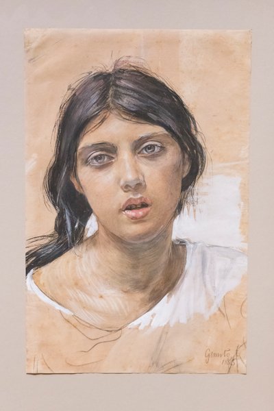 çingene kadın by Vincenzo Gemito