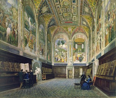 Piccolomini Kütüphanesi, Siena by Vincenzo Marchi