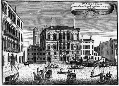 Venedik İtalya: Palazzo Balbi, mimar Andrea Palladio