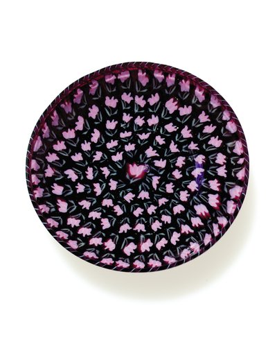 Bir lale "murrine" tabağı, c.1900 by Vincenzo Moretti