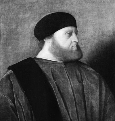 Venedikli bir senatör portresi, yak. 1525. by Vincenzo di Biagio Catena
